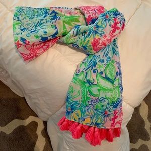 Lily Pulitzer scarf from Spring 2019